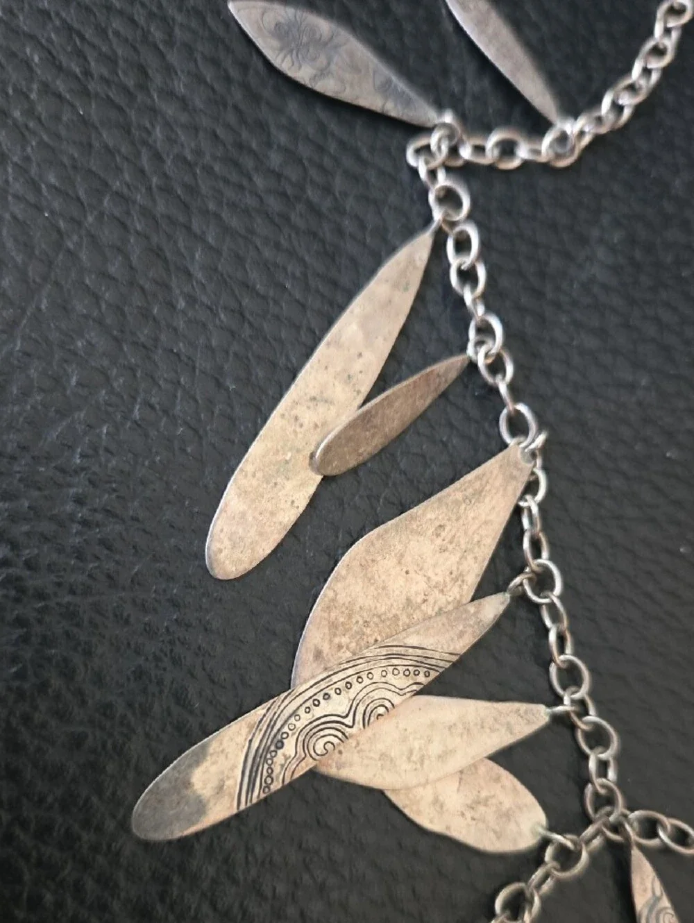 Silpada Silver Leaf Vine Necklace - Silver